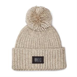 UGG Chunky Rib Knit Beanie With Pom